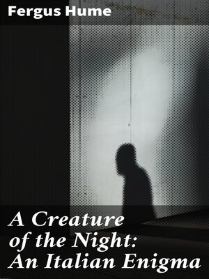 cover image of A Creature of the Night